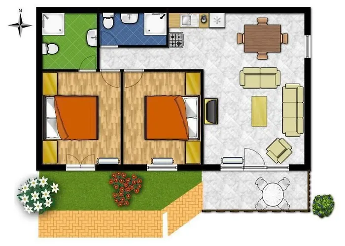 Bequem Eingerichtete Mit Grossem Garten By Interhome * זלקרוס